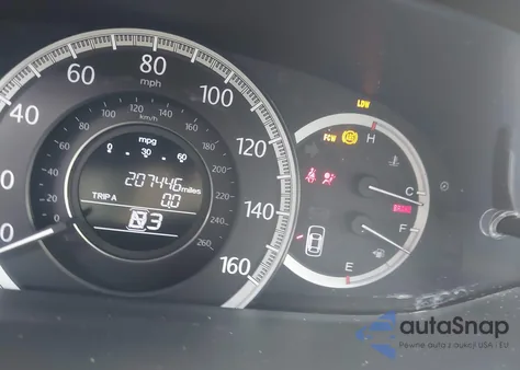 2013 Honda Accord Ex-L V-6 z USA, uszkodzony, nr VIN 1HGCR3F82DA048666